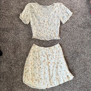 Paper crane 2 Piece Floral Set